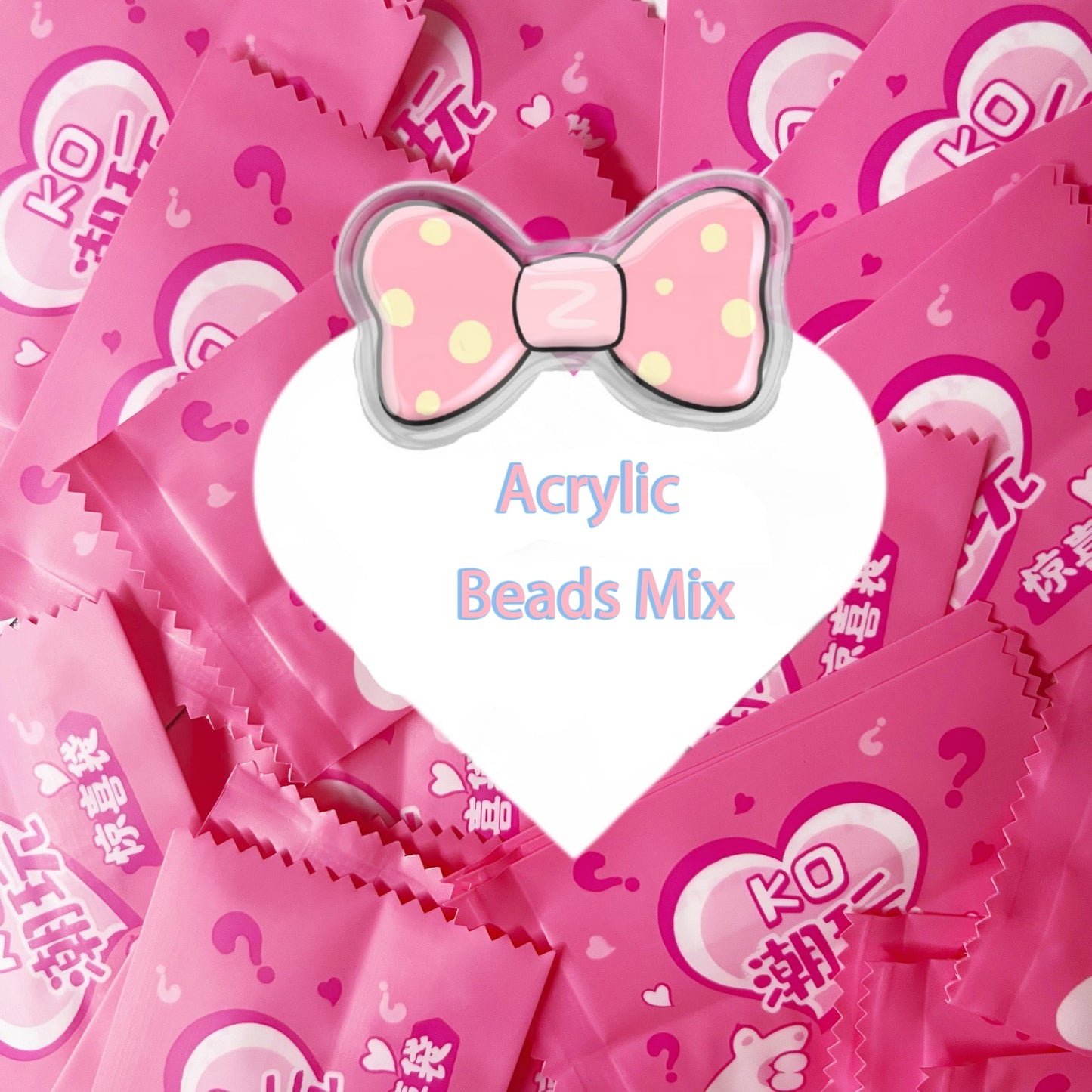 【Hot 🔥Hot】acrylic beads mix ~open in live
