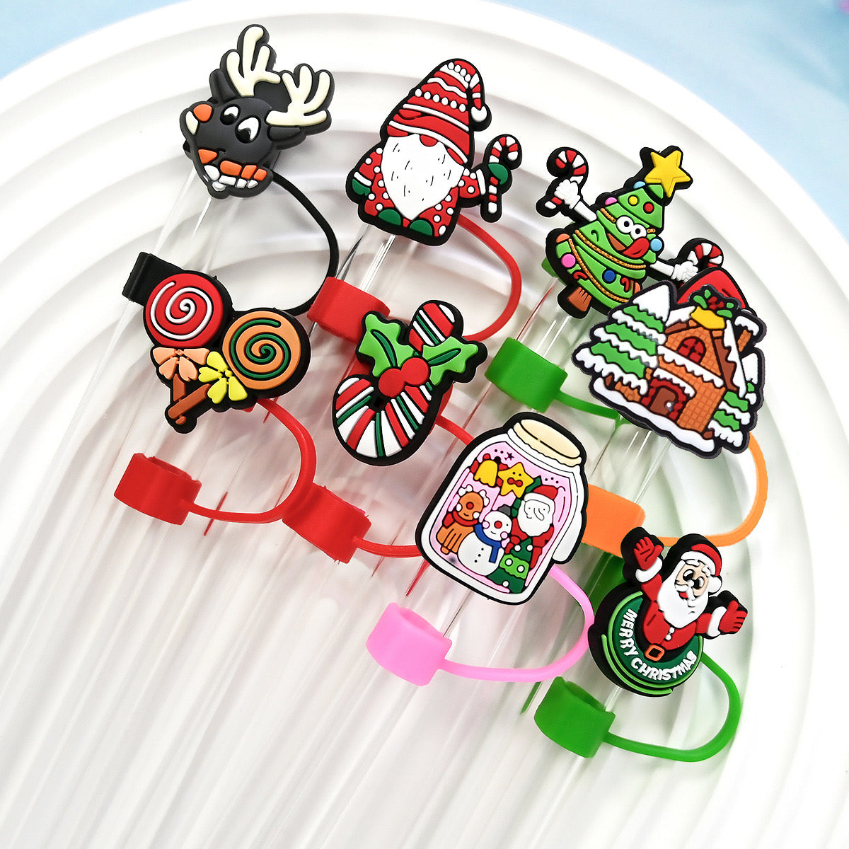 Christmas straw cap 2