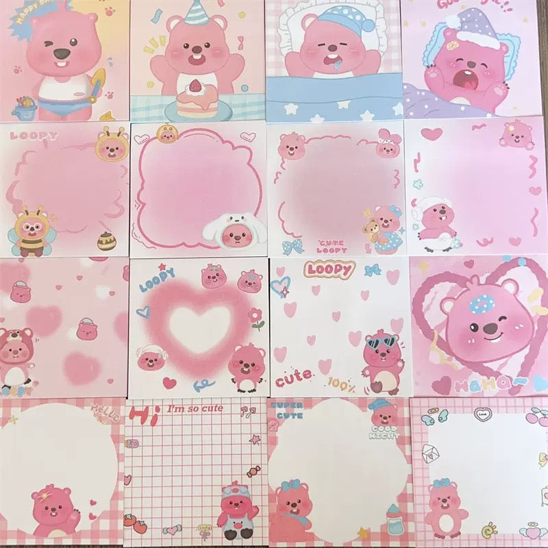 Sticky notes (7.5*7.5cm/40~50 sheets)