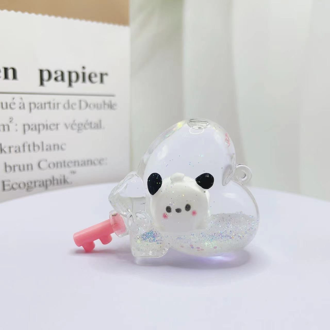 liquid sanrio lollipop pendant