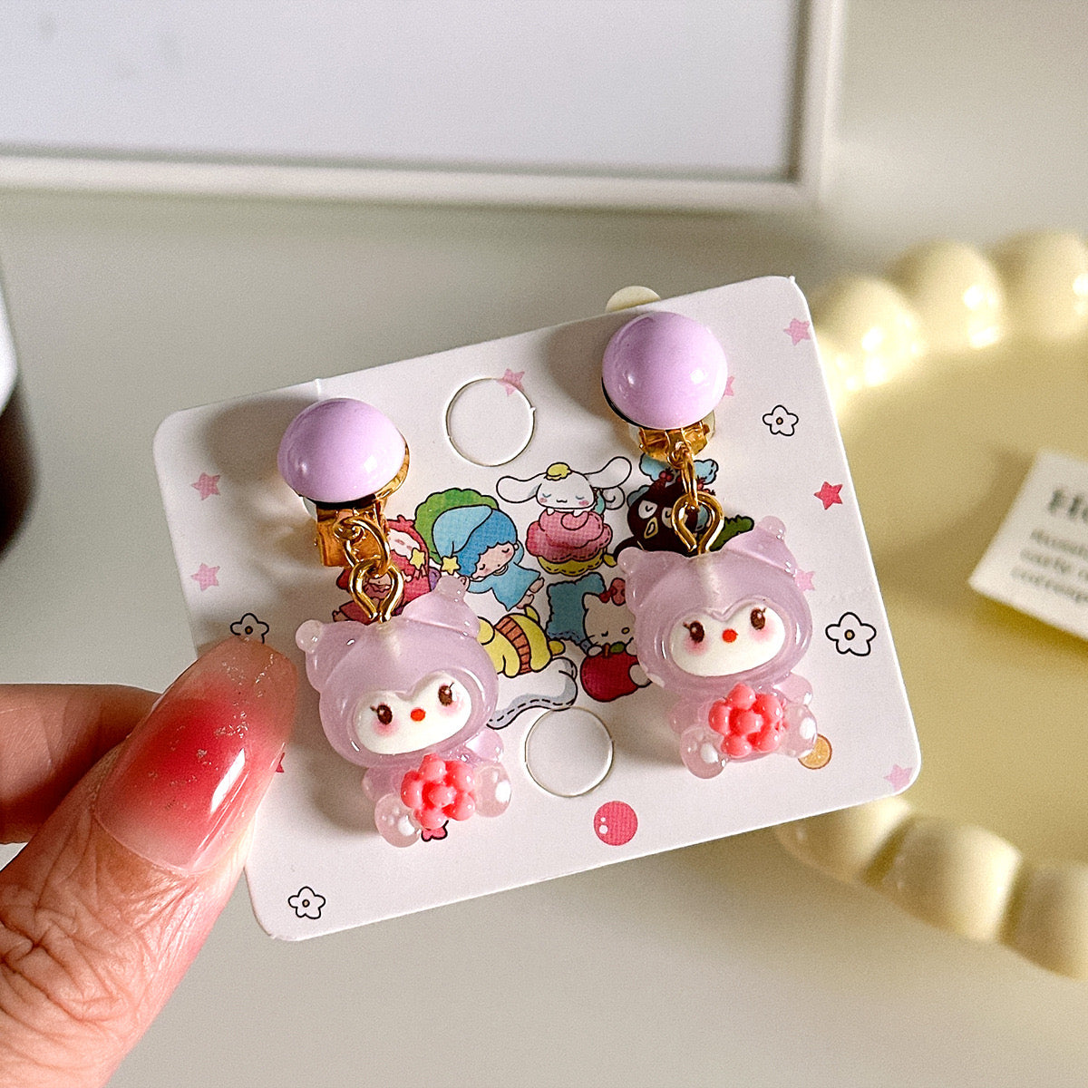 sanrio ear clip