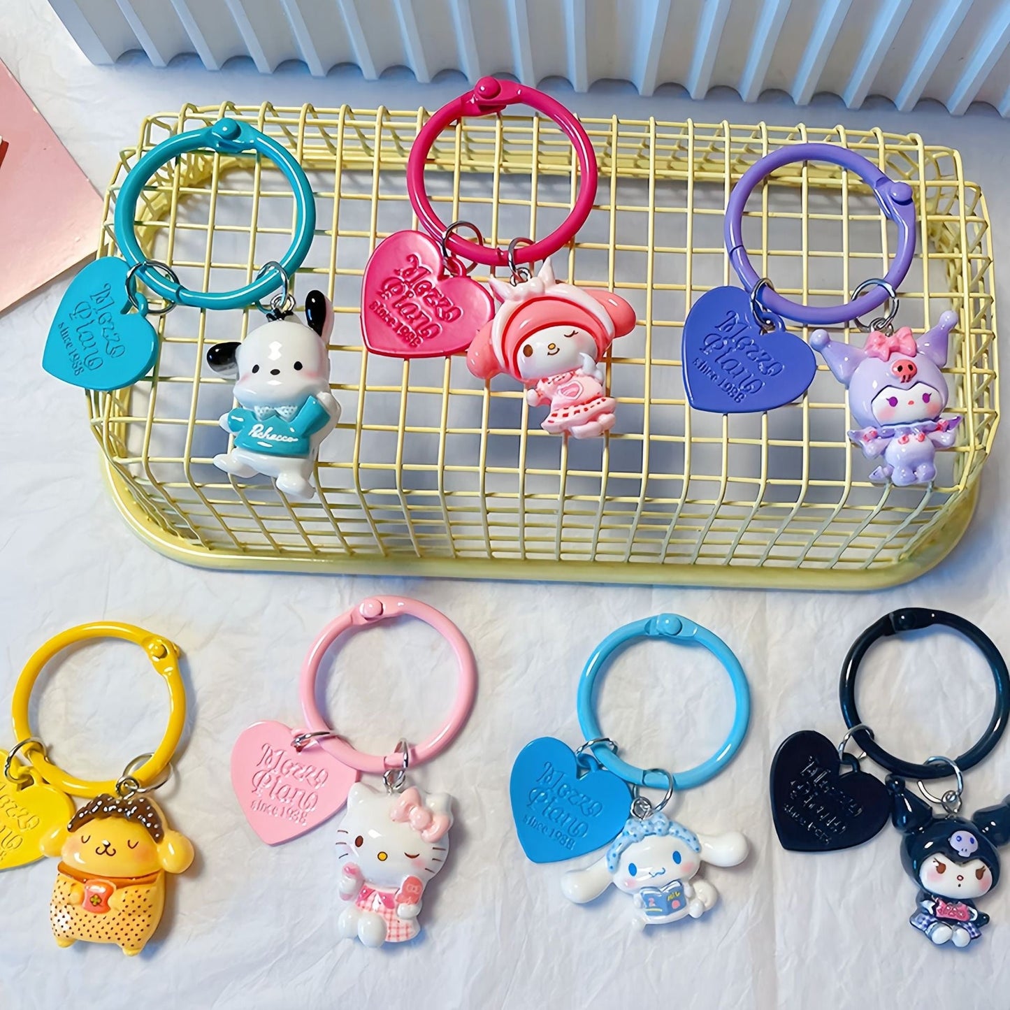 sanrio circle keychain