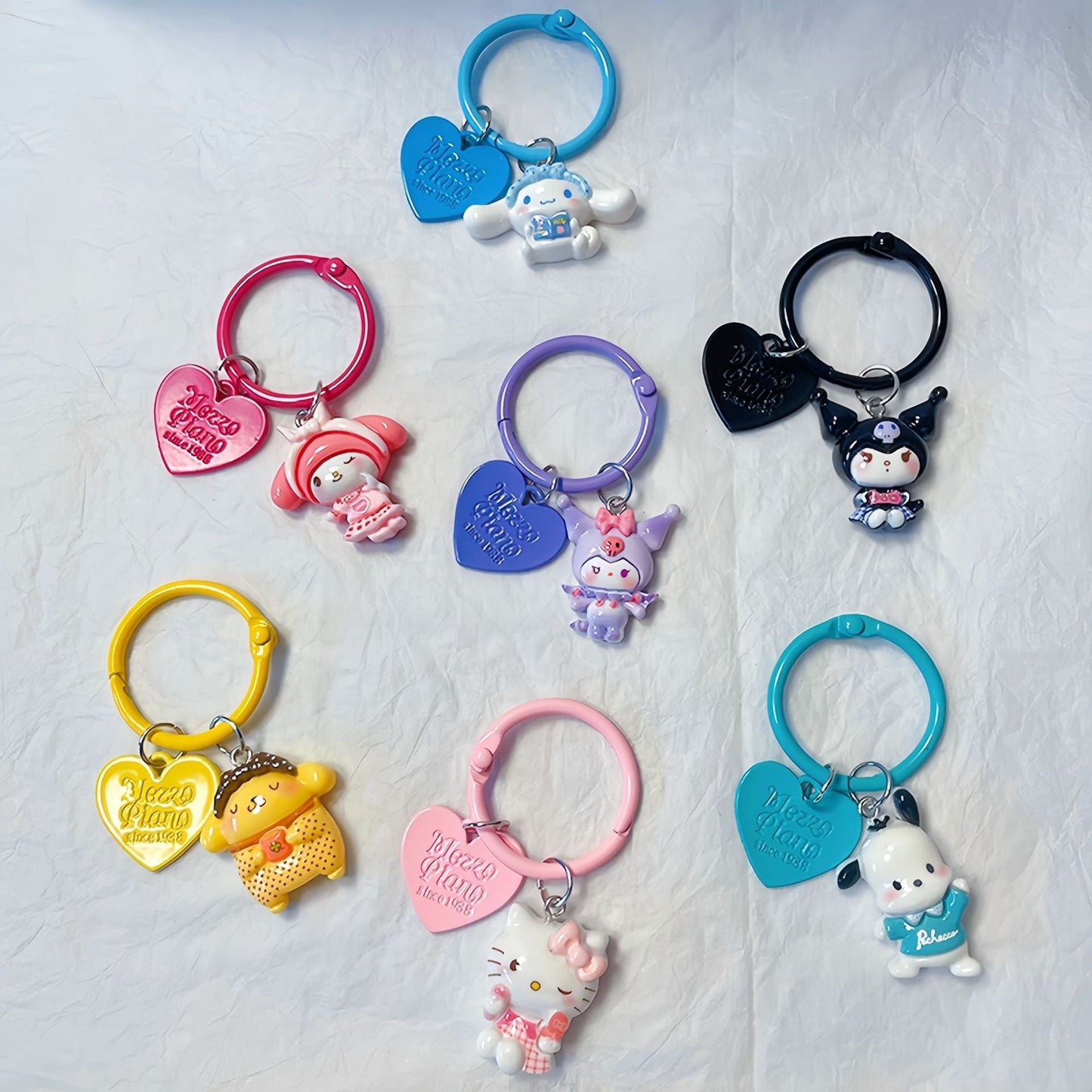 sanrio circle keychain 2