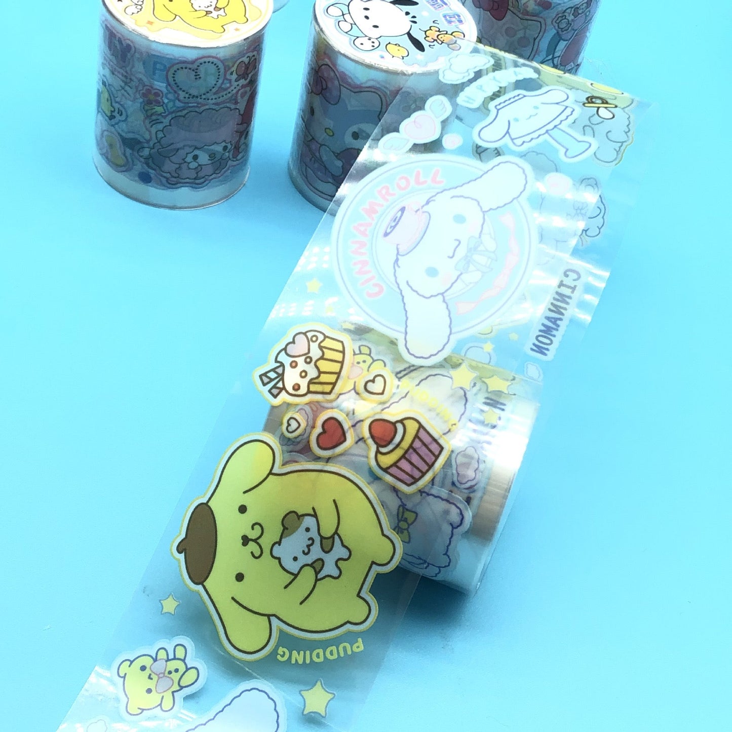 sanrio tape sticker