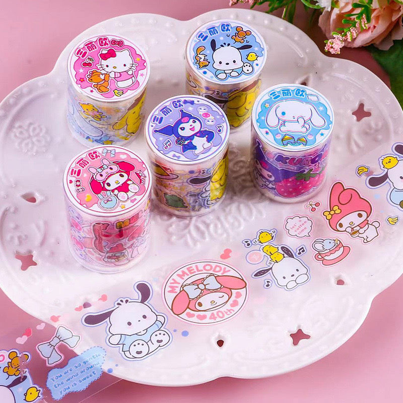 sanrio tape sticker