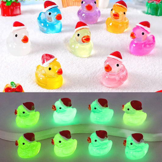 luminous Christmas duck