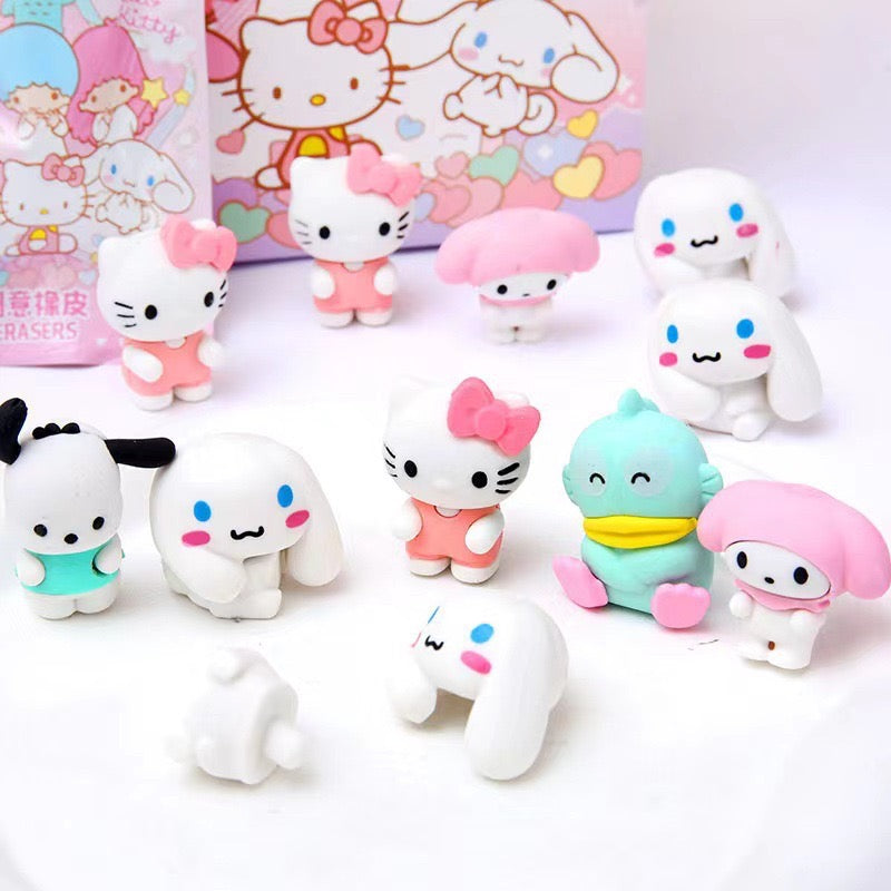 super cute sanrio eraser