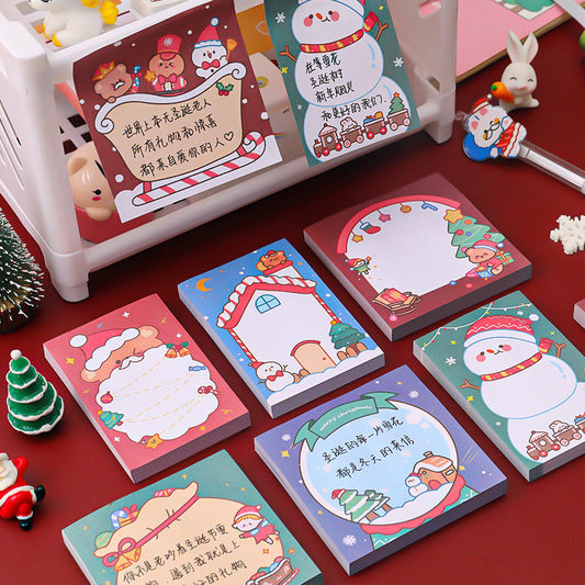 Christmas sticky notes