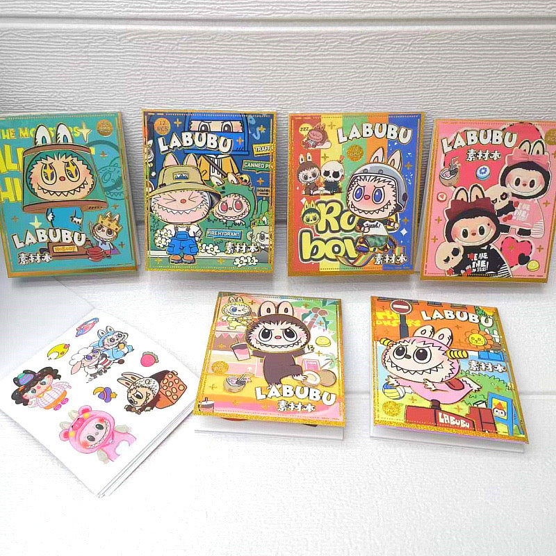 Labubu sticker book