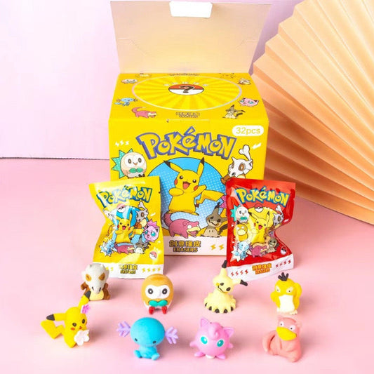 super cute Pokemon erasers