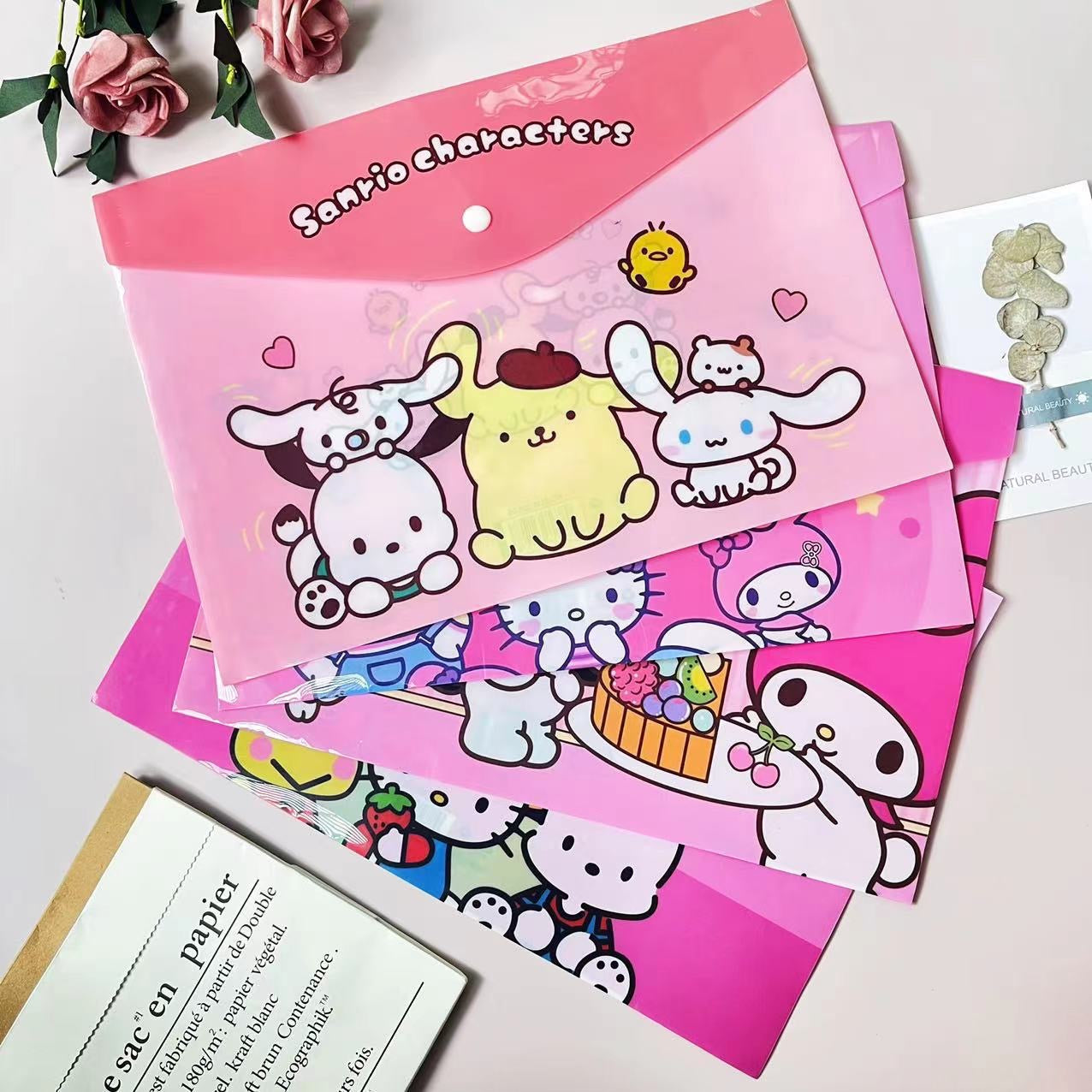 sanrio document bag