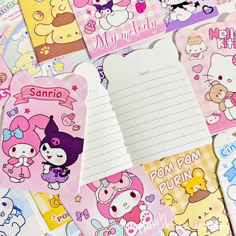 sanrio mini note pad