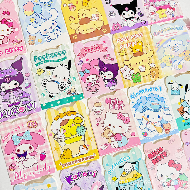 sanrio mini note pad