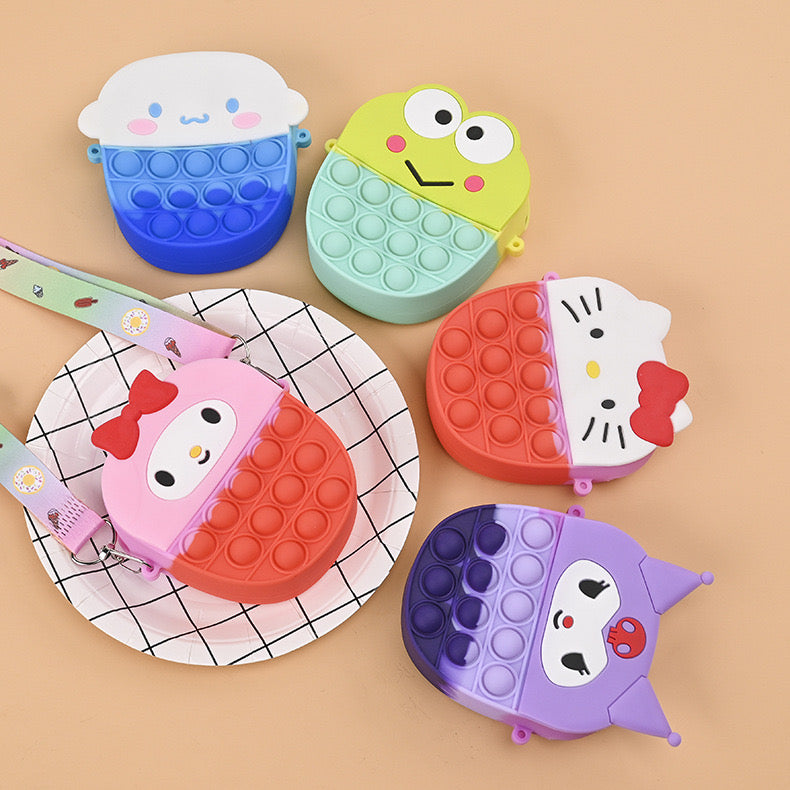 sanrio silicone coin purse