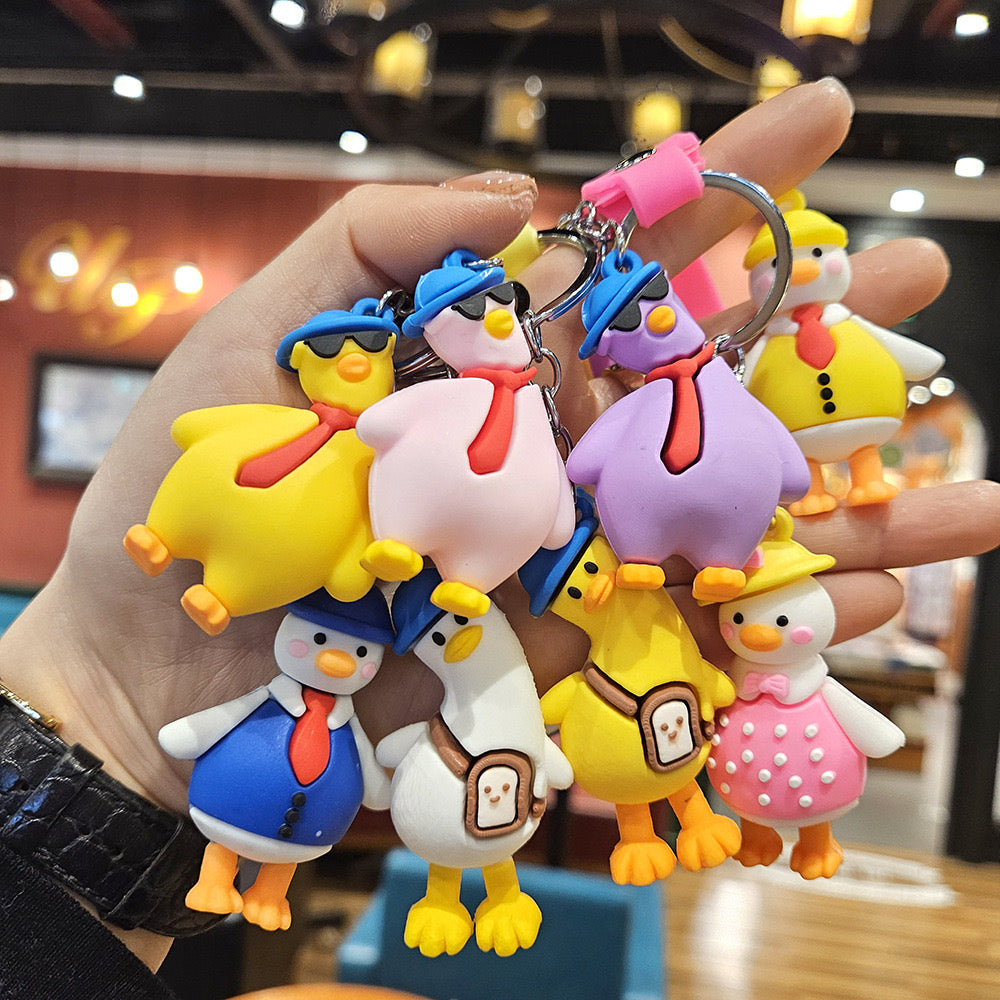 rubber duck keychain