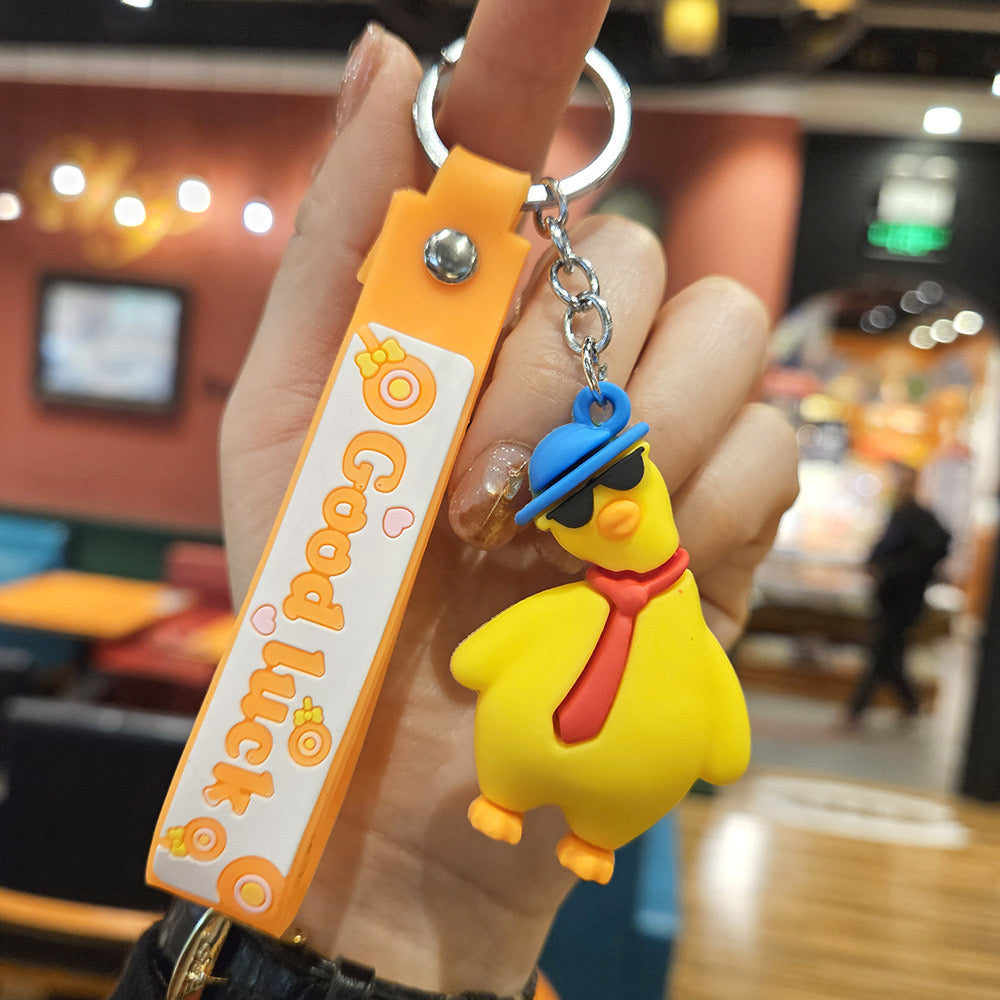 rubber duck keychain