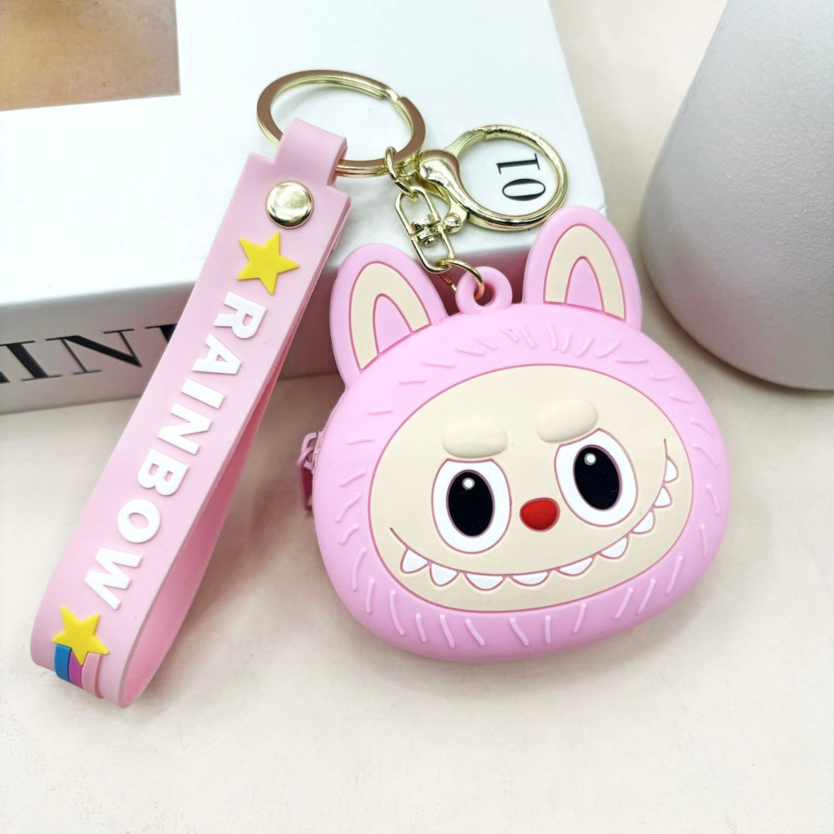 sanrio coin purse keychain