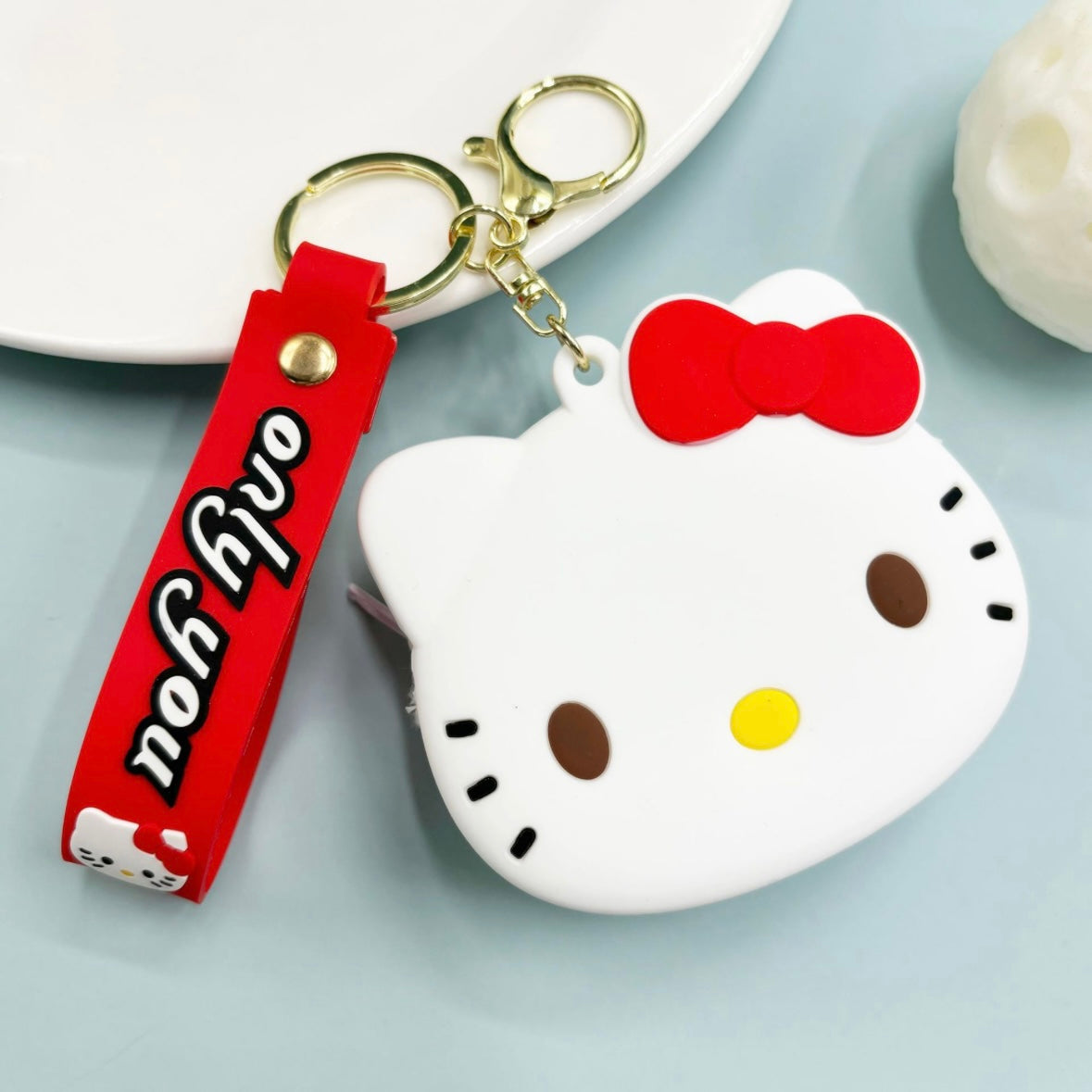 sanrio coin purse keychain