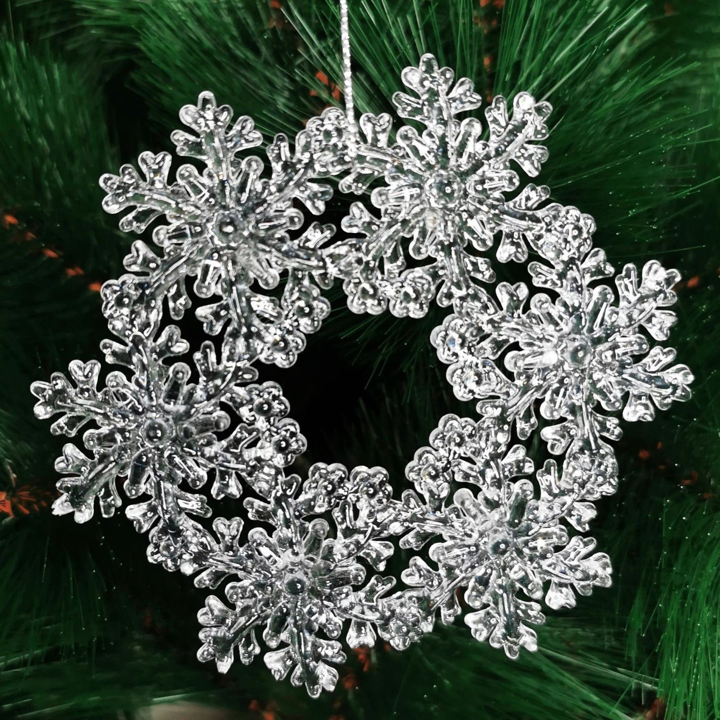 snowflake pendant