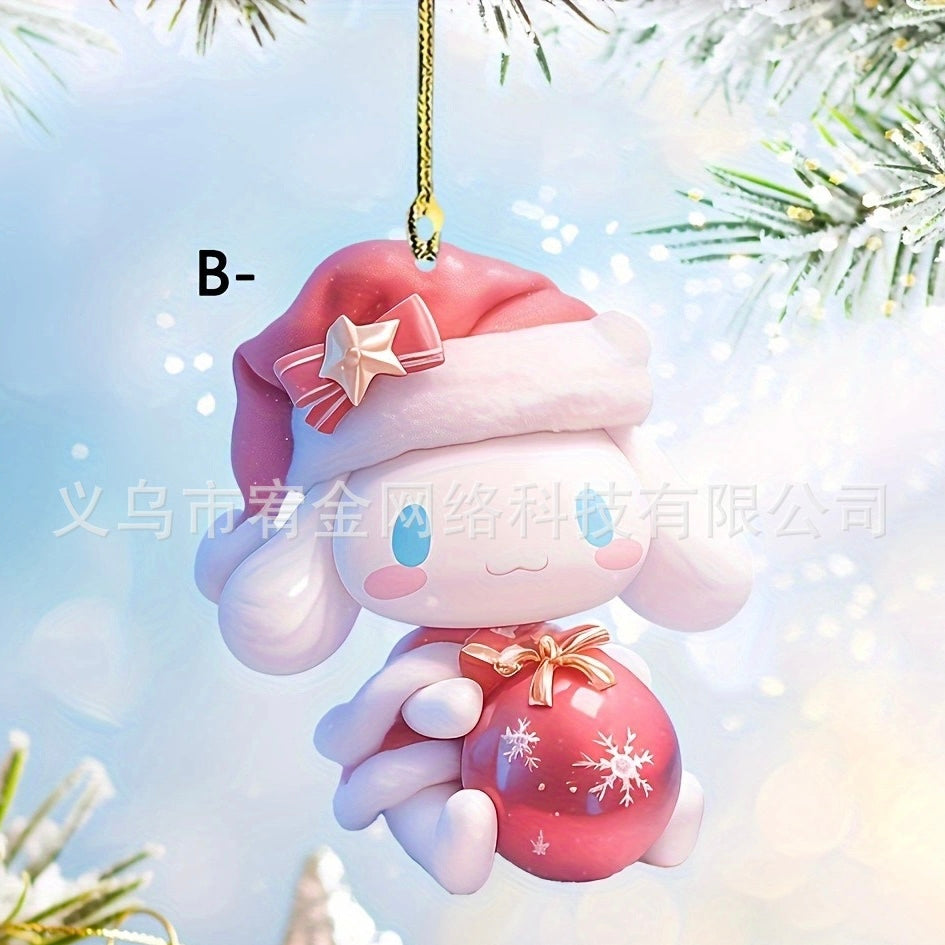 Christmas sanrio ornament