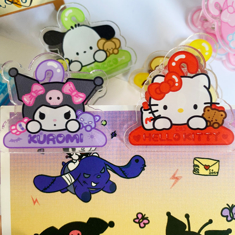 sanrio paper clip