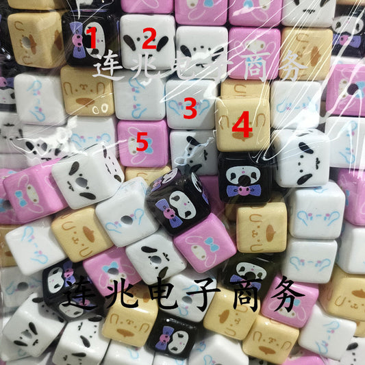 sanrio cube beads