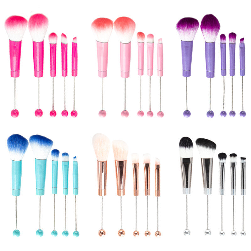 DIY beadable makeup brush