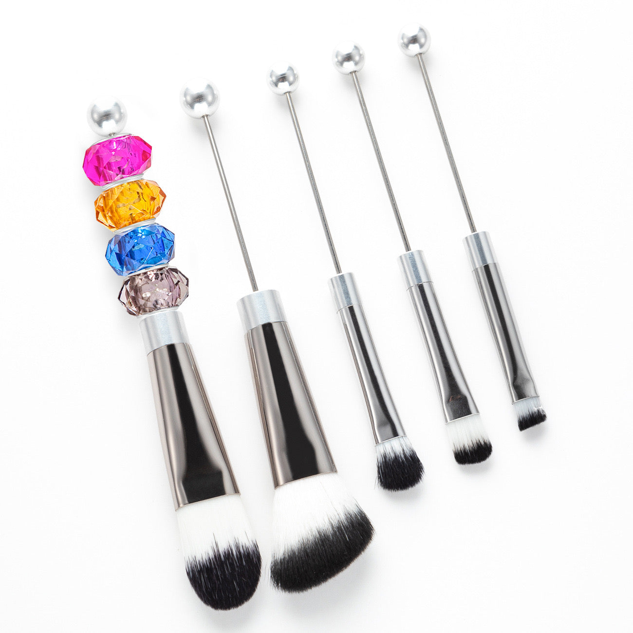 DIY beadable makeup brush