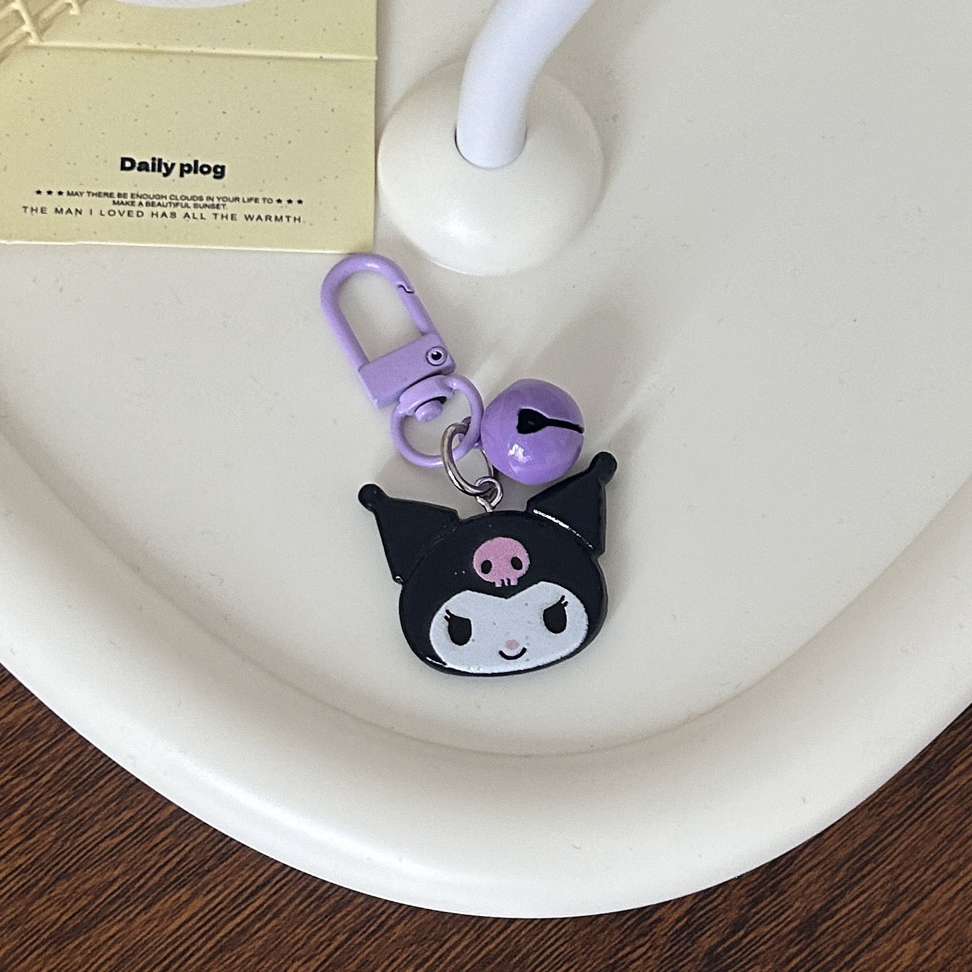 sanrio head keychain