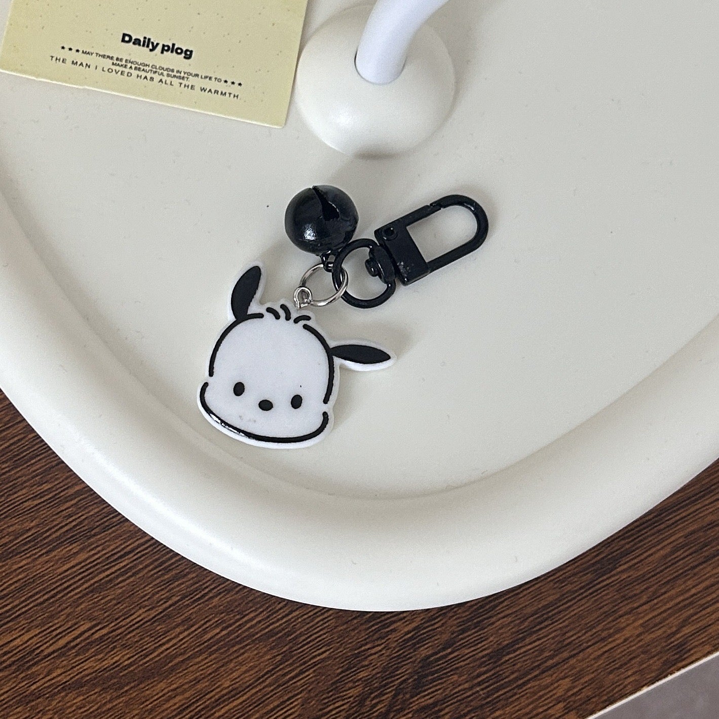 sanrio head keychain