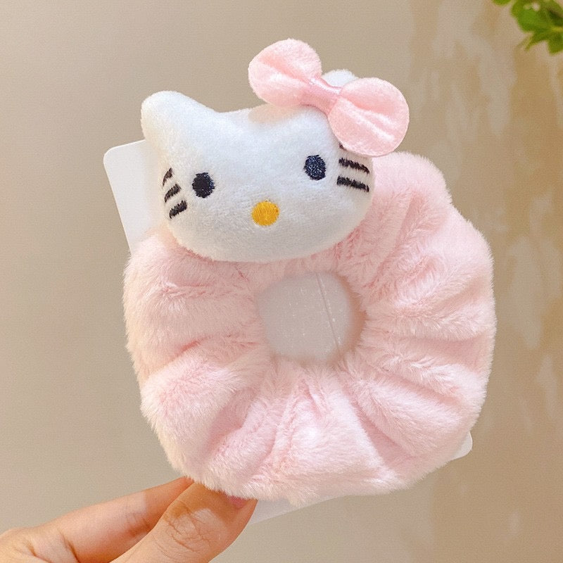 sanrio fluffy  hair tie