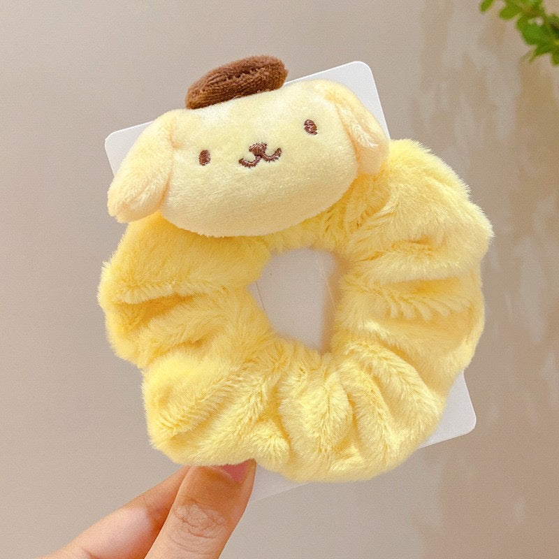 sanrio fluffy  hair tie