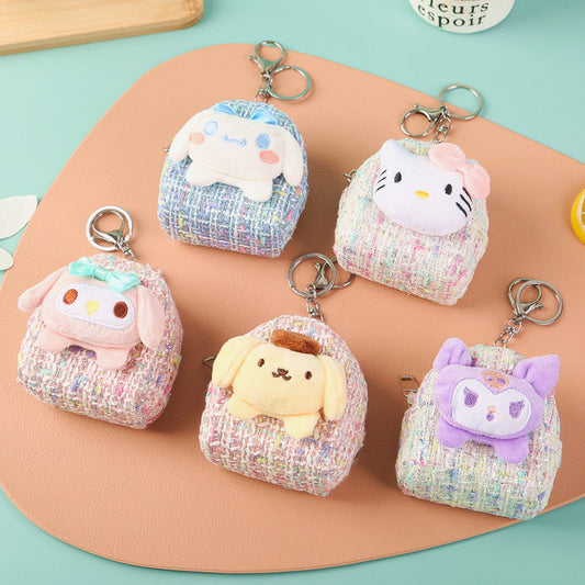 sanrio backpack keychain