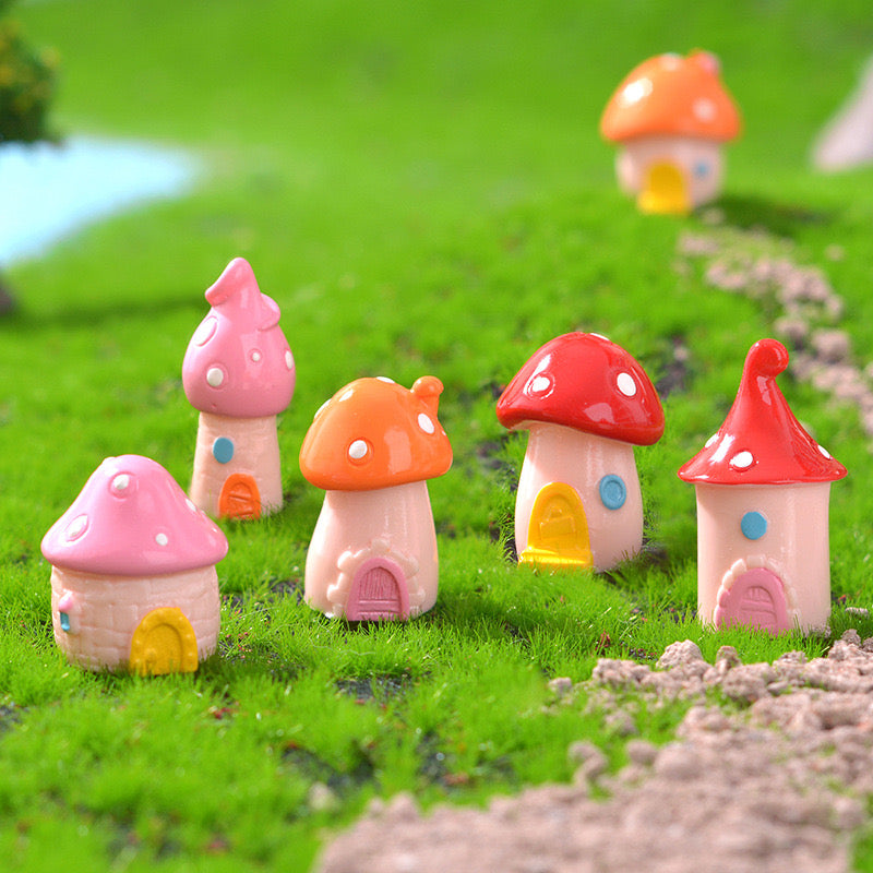 Nice mushroom charms--super cute ,great for phone 2 stand