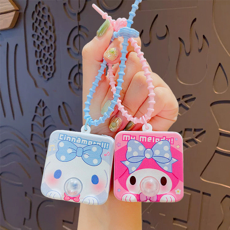 sanrio bubble keychain