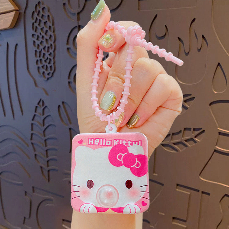 sanrio bubble keychain