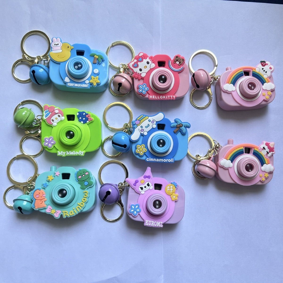 sanrio projector keychain