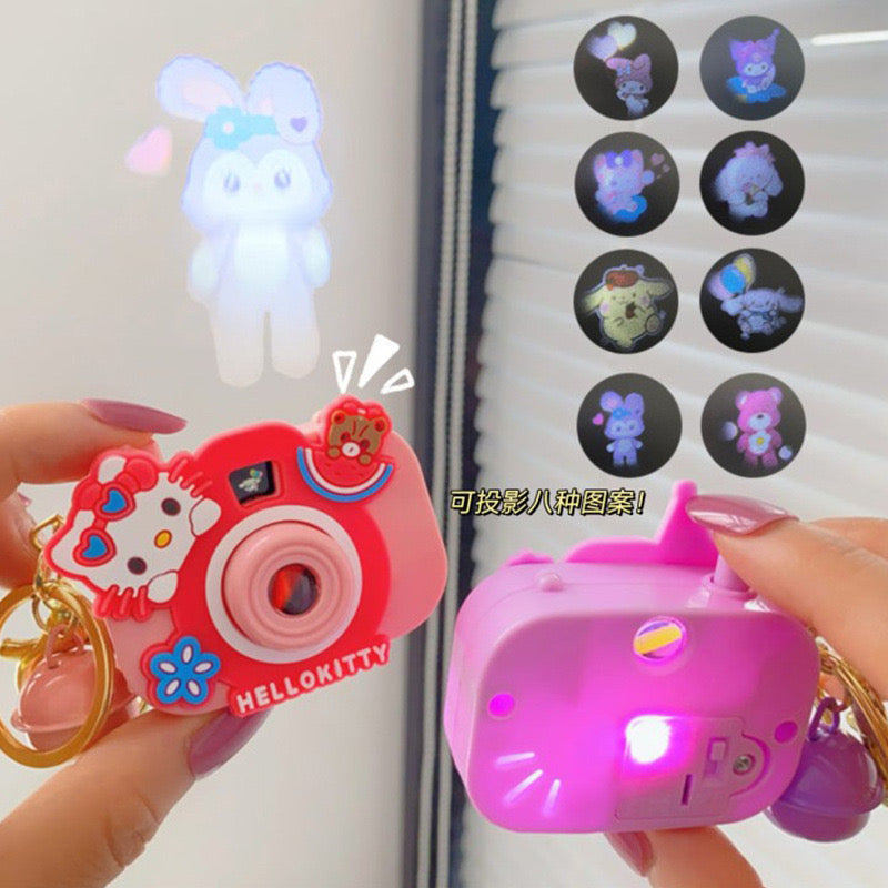 sanrio projector keychain