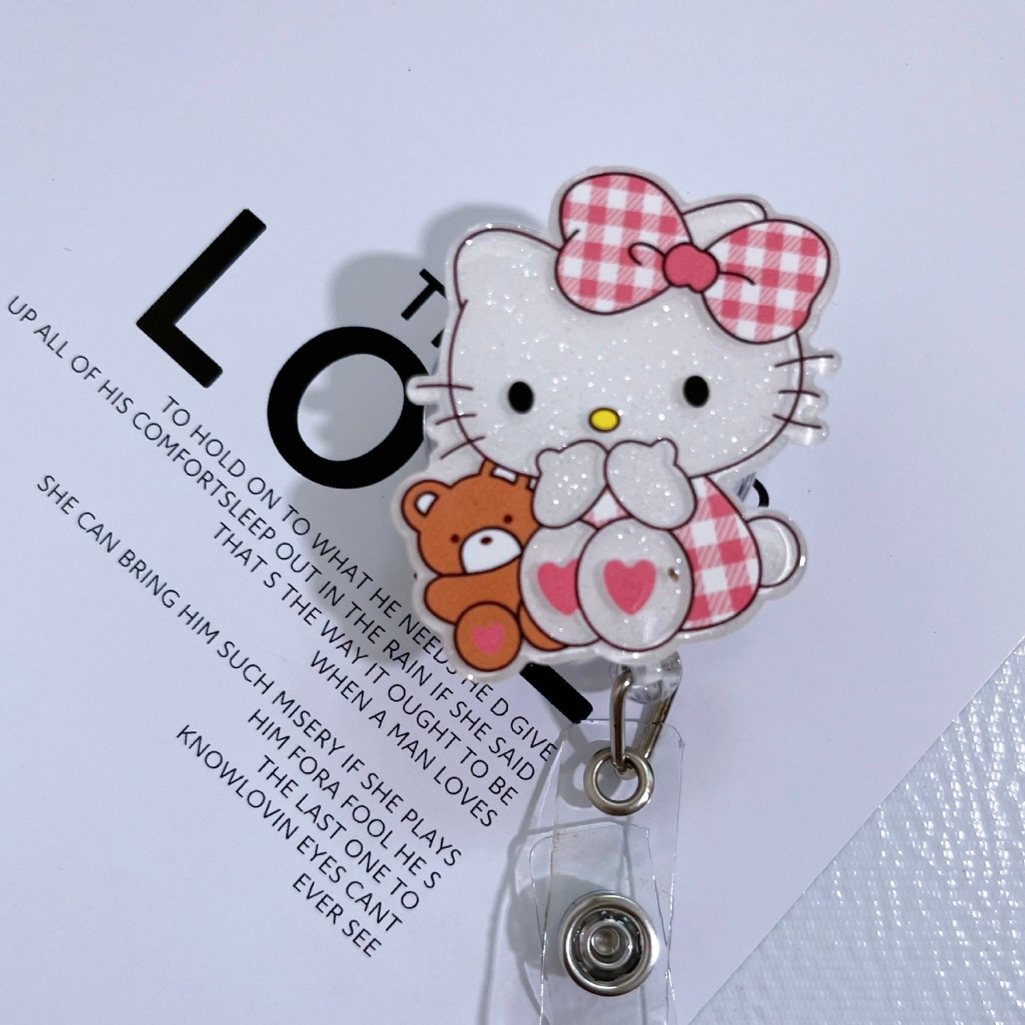 sanrio badge reels