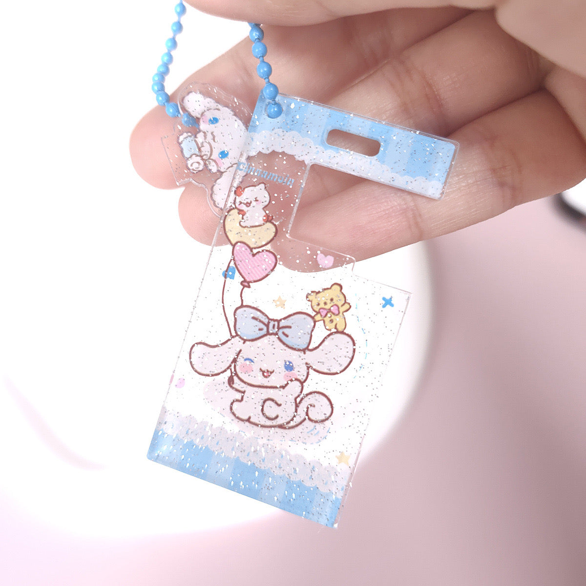 sanrio phone holder keychain