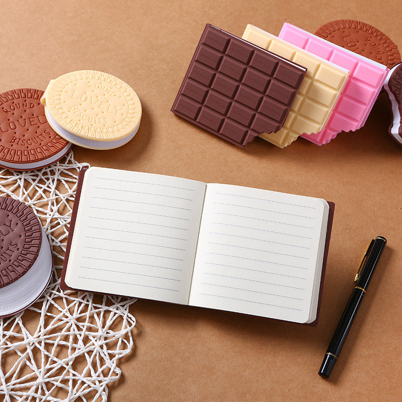 chocolate notebook