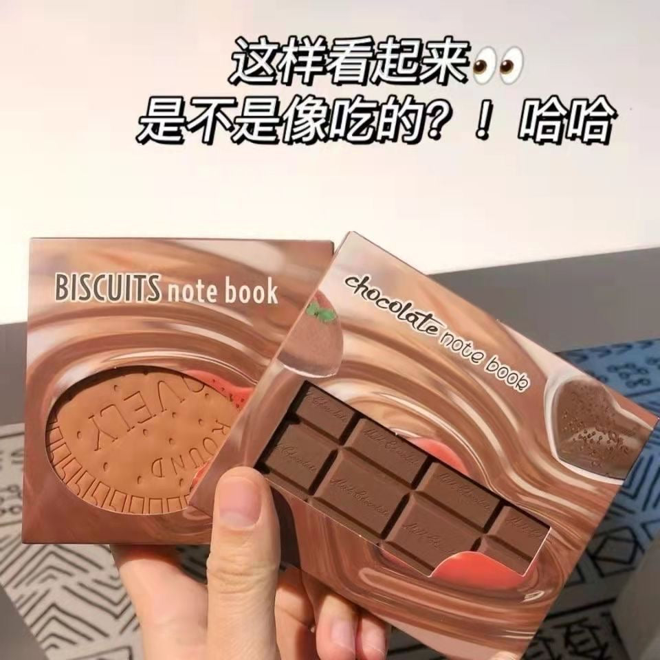 chocolate notebook