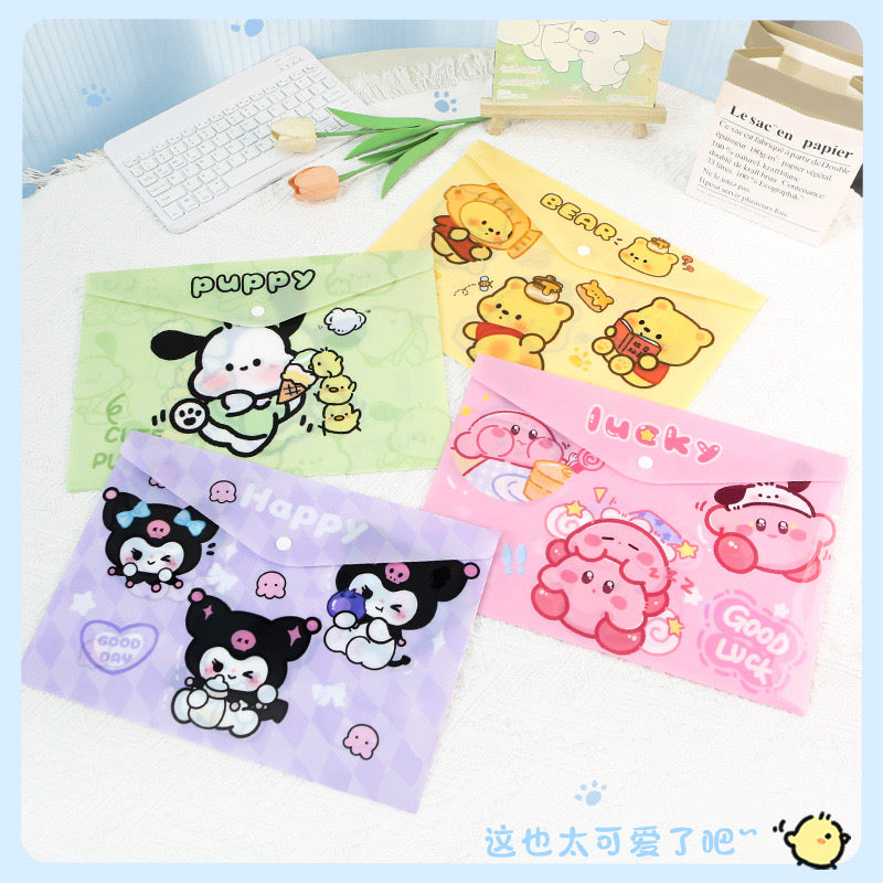 sanrio document bag