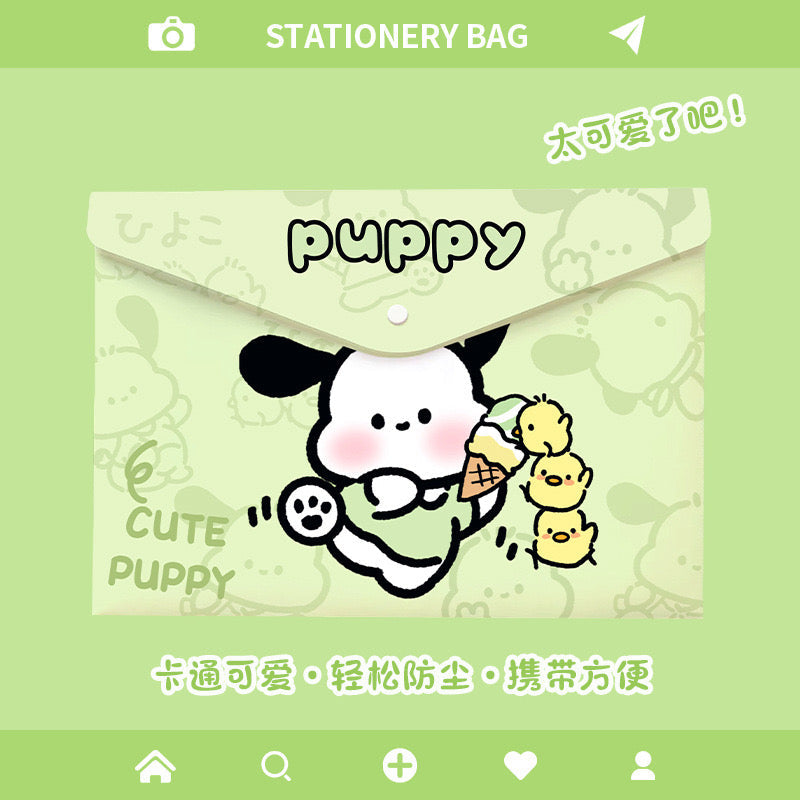 sanrio document bag