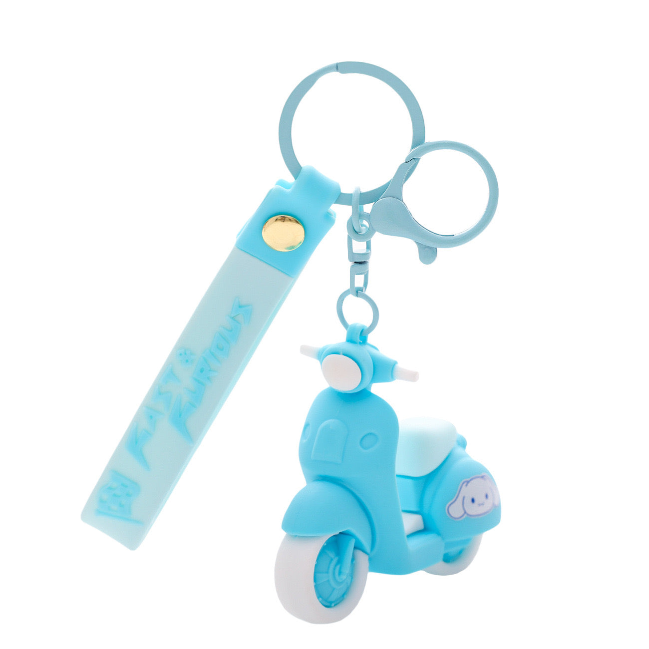 sanrio bike keychain