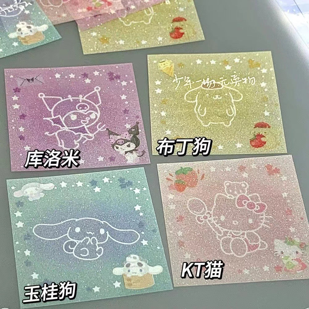 sanrio sticky notes