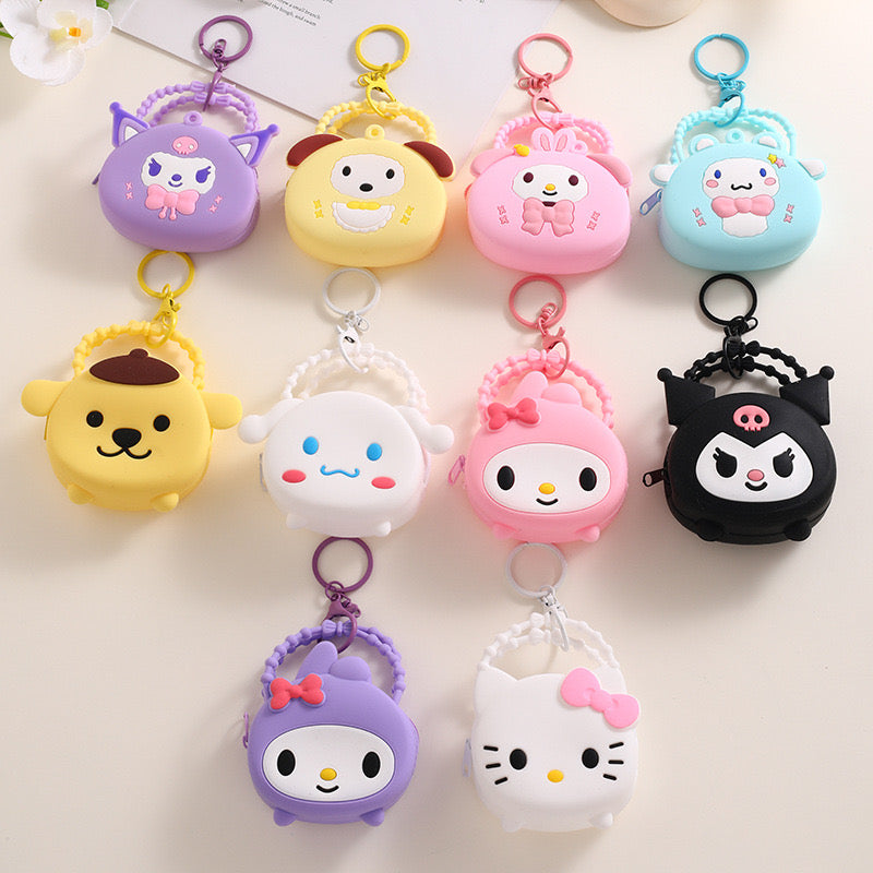 sanrio coin purse keychain