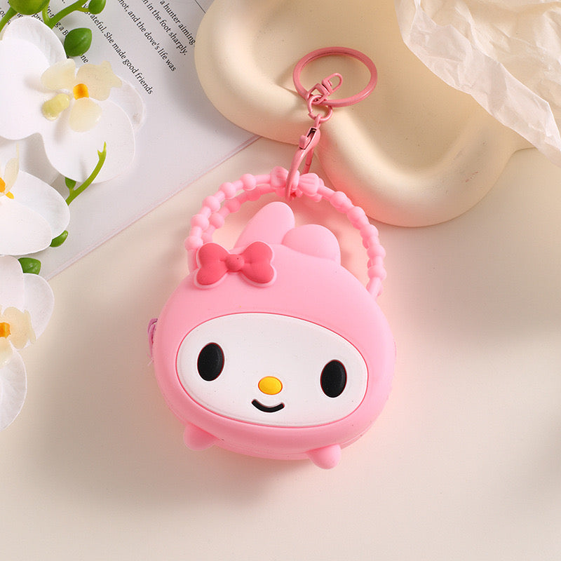 sanrio coin purse keychain