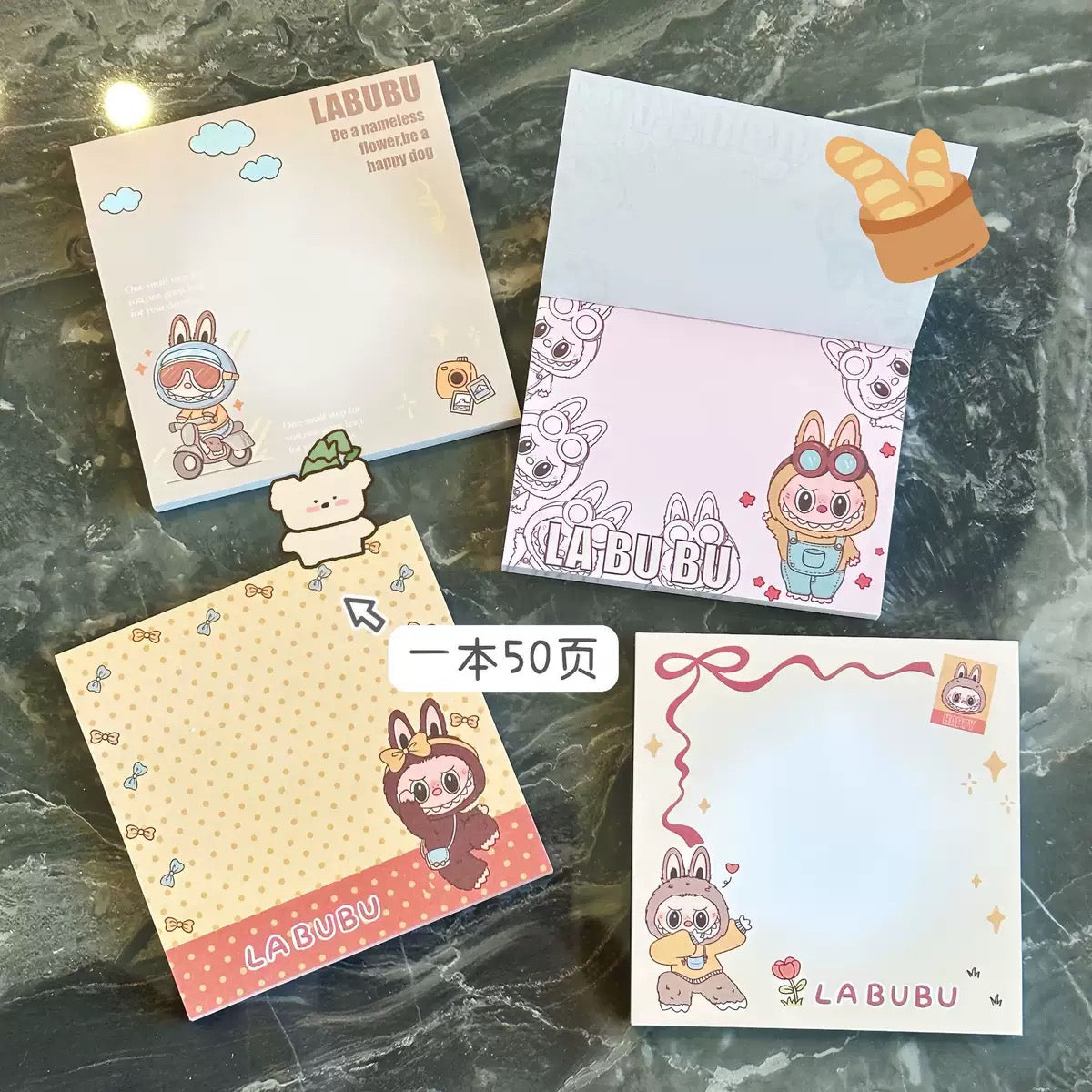 Sticky notes (7.5*7.5cm/40~50 sheets)