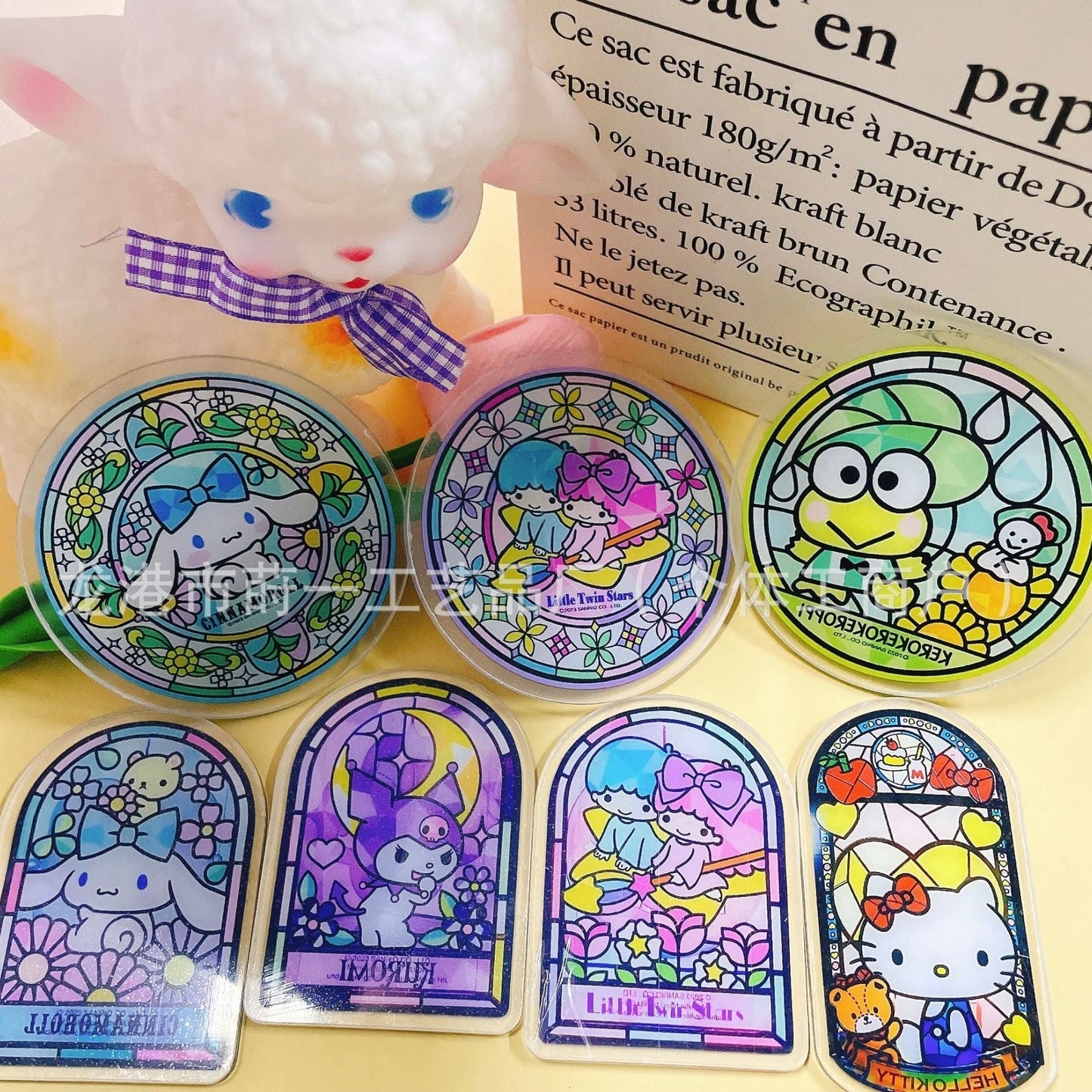 sanrio 8cm acrylic charms